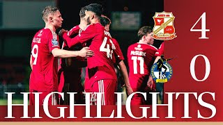 Match Highlights Swindon Town vs Bristol Rovers [upl. by Akanke]