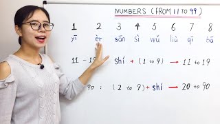 Counting from 11 to 99 in Mandarin Chinese  Beginner Lesson 8  HSK 1 [upl. by Enier813]