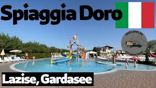 Camping Spiaggia DOro Lazise Gardasee ðŸ‡®ðŸ‡¹ [upl. by Inod]