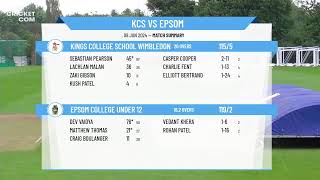 Kings College School Wimbledon U12A v Epsom College Under 12 [upl. by Raymond]