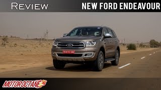 Ford Endeavor 2019 Review in Hindi  Price  MotorOctane [upl. by Adelric]