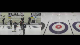 2024 Alberta Mixed Curling Championship  Playoffs  Lambert vs Cross [upl. by Ganny]