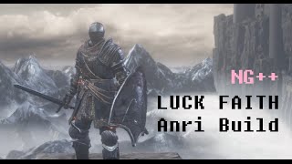 Luck Faith Anri Build Guide  Dark Souls 3 Anris Straight Sword vs Bosses NG [upl. by Ahsein485]