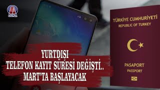 Yurtdışı Telefonlarında Kullanım Süresi Uzadı [upl. by Marcelia671]