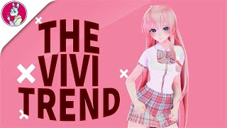 【MMD】The Vivi Trend【TikTok Dance  Luka】Motion Original DL [upl. by Lucho939]