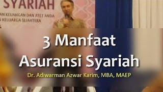 3 Manfaat dari Asuransi Syariah Asuransi Syariah Halal Simak [upl. by Deerc]