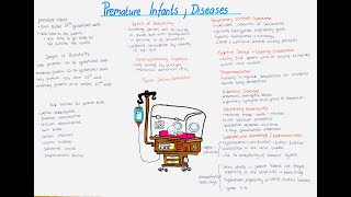 Premature Infants risk factors and complications [upl. by Aisor]