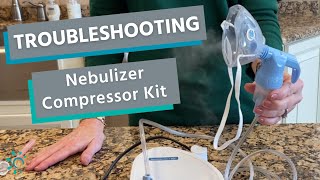 Nebulizer Compressor Kit  Troubleshooting your Nebulizer Compressor Cup and Tubing [upl. by Latnahc]