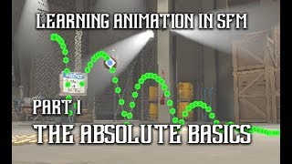 SFM TUTORIAL Learning Animation in Source Filmmaker Part 1  The Absolute Basics Of Animation [upl. by Kerat]