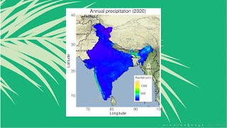 How to draw spatial maps in R using ggmap without Google API key  IMD  StatswithR  Arnab Hazra [upl. by Leiahtan]