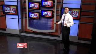 WSYXWTTE News Anchor falls ON AIR [upl. by Asiul]