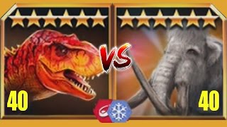 JURASSIC Vs CENOZOIC  Jurassic World The Game [upl. by Casavant]