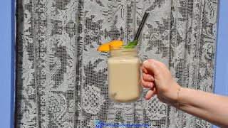 Nectarine Smoothie without Sugar  Σμούθι με Νεκταρίνια χωρίς Ζάχαρη [upl. by Kobi]