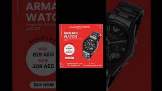 Emporio Armani AR1400 Ceramica Chronograph Quartz Mens Watch Original watch [upl. by Sussman]