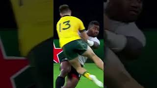 Josua Tuisova sending Australians flying  Fiji vs Australia Rugby shorts [upl. by Mena]