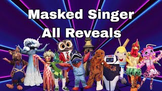 Masked Singer UK Season 5 All Reveals [upl. by Anelav]