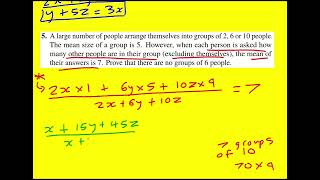 Cayley 2024 q5 UKMT Cayley Mathematical Olympiad [upl. by Mayeda160]