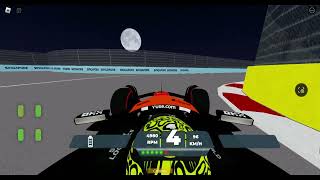 Lando Norris Pole Lap 2024 Singapore Grand Prix  RBLX F1 [upl. by Haleak]