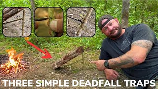 Corporals Corner MidWeek Video 13 Three Simple Breakaway Deadfall Traps [upl. by Grimaud33]