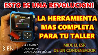 ✅ IMPRESIONANTE y MAS COMPLETA 👉 HERRAMIENTA PARA TU TALLER MIDE TODOS LOS COMPONENTES ELECTRONICOS [upl. by Popelka]