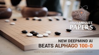 New DeepMind AI Beats AlphaGo 1000  Two Minute Papers 201 [upl. by Bisset714]