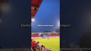 FC Heidenheim international Fangesang Edit mit Text 🔵🔴⚪heidenheim [upl. by Paulo537]