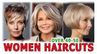 40 Best Hairstyles 2024 for Women Over 4050 to Look Younger [upl. by Larrie868]