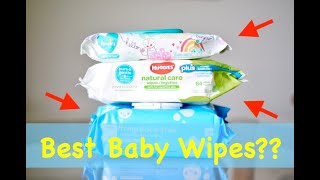 ♡ Best Baby Wipes Huggies Pampers Up and Up ♡ [upl. by Llennoc593]