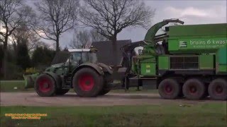 Versnipperen Fendt 936 Vario met dutch Dragon ec10075 volvo penta 760 pk  Bruins amp Kwast [upl. by Nnelg]