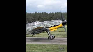 Messerschmitt Bf109 G6 Daimler Benz V12 Sound Messerschmitt bf109 DB605 luftwaffe [upl. by Tristas]