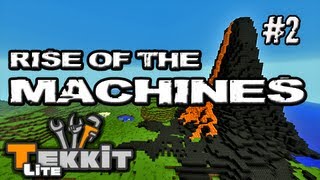 Tekkit Lite 2 Rise of the Machines Invisible Lava [upl. by Ynes65]