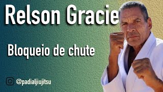 Relson Gracie Defesa de Chute Lateral JiuJitsu Side Kick Defense [upl. by Aicilihp304]