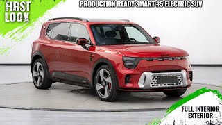 Production Version Smart 5 Electric SUV Launched With Up To 637 HP  Full interior Exterior [upl. by Yud145]