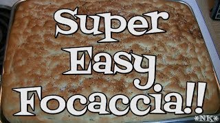 Super Easy Focaccia Recipe Noreens Kitchen [upl. by Iaj]