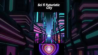 Futuristic Cityscapes  Vibrant And Flowing Neon Lights  Dreamscape [upl. by Nerha532]