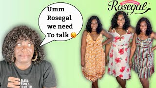 Rosegal Review Rosegal Haul Plus Size Fashion [upl. by Zenda149]