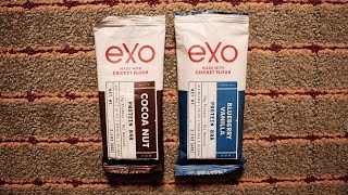 eXo Protein Bar  Taste Test with a Guest [upl. by Cynth405]