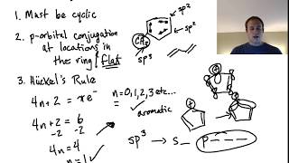 How to Determine Aromaticity and Aromatic Compounds Huckels Rule [upl. by Tiossem692]