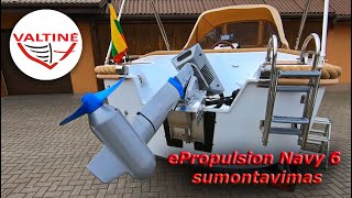 ePropulsion Navy 6  installation and run [upl. by Jadda586]