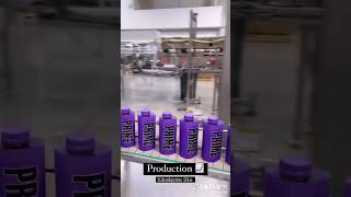 PRIME Hydration Factory Production ksi loganpaul drinkprime prime shorts viral [upl. by Ccasi939]