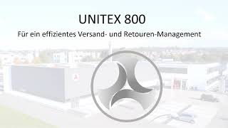 Unsere neue Unitex für Versand amp Retourenverpackungen auf der LogiMAT [upl. by Kat]