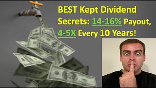 HUGE 1416 Dividend Payouts to 45X in 10 Years with DRIP  Best Kept Secrets GOF JEPI JEPQ [upl. by Phippen]