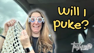 🤓 Testing MOTION SICKNESS GLASSES on a 20 hour car trip 🤢 Do they work  Tashi at Home Review [upl. by Selby757]