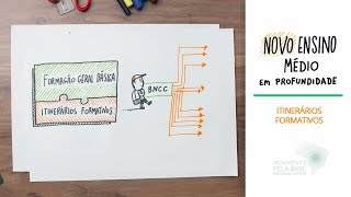 Os Itinerários Formativos do Novo Ensino Médio [upl. by Ellehsar]