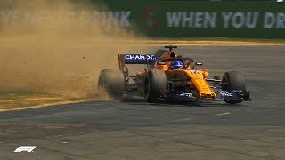 2018 British Grand Prix FP1 Highlights [upl. by Emyam]