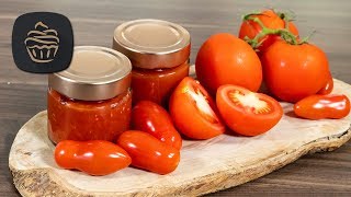 Tomatensauce selber einkochen 🍅  Frisch und lecker [upl. by Akerboom]