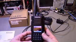 Retevis Ailunce HD1 GPS dual band 2m 70cm DMR walkie talkie review and teardown [upl. by Tymes735]