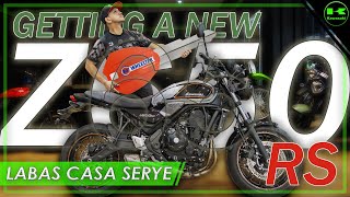 Getting a new Kawasaki Z650RS  Labas Casa Serye  Neozeke [upl. by Avek784]