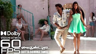 Butta Bomma Video Song Tamil 1080p 60fps  Ala Vaikunda Puram  Allau Arjun  Pooja Hegde [upl. by Akihc]