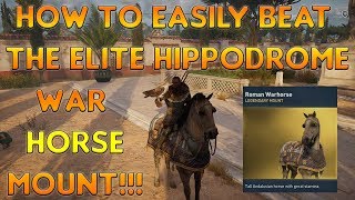 AC Origins How to Easily Beat The ELITE Hippodrome [upl. by Eelynnhoj]